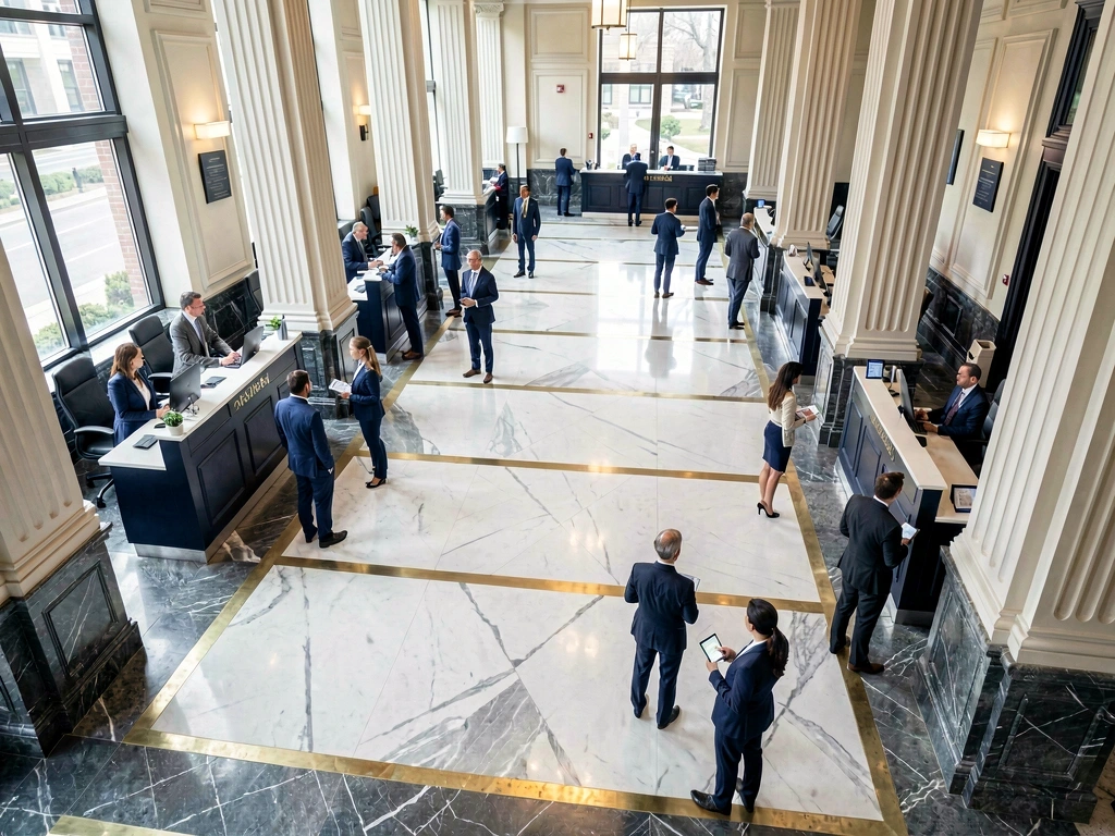 Banking hall details