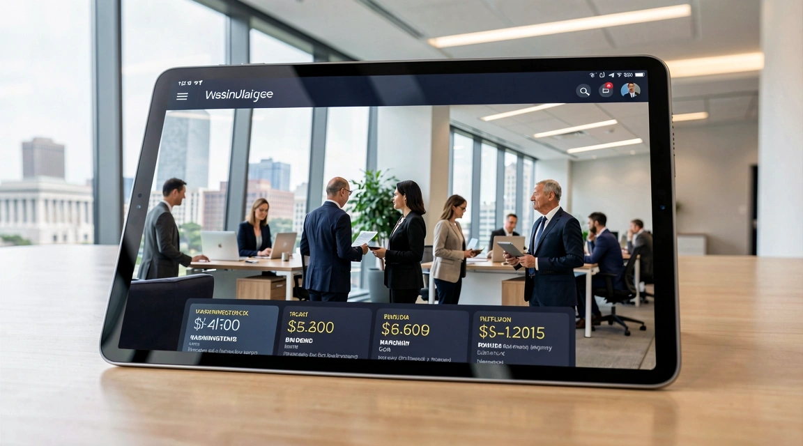 Digital Banking Interface